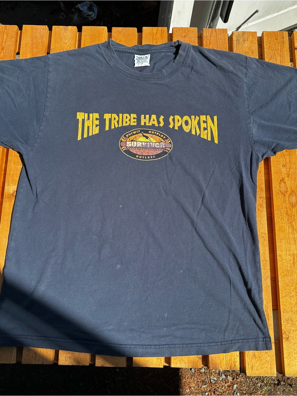 Survivor The Australian Outback “The Tribe Has Spoken” T-Shirt Large